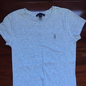 Ralph Lauren striped short sleeve shirt